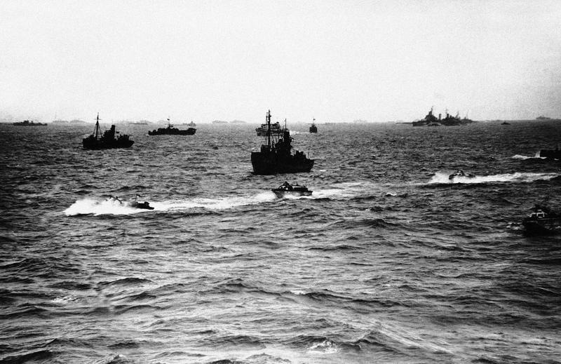D-day invasion naval force